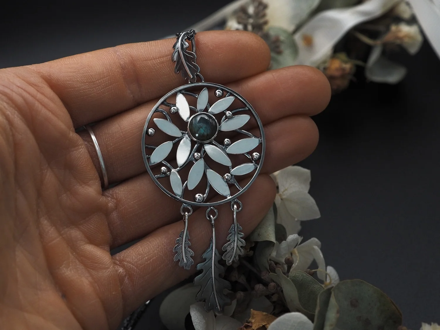 Dębowy łapacz snów II