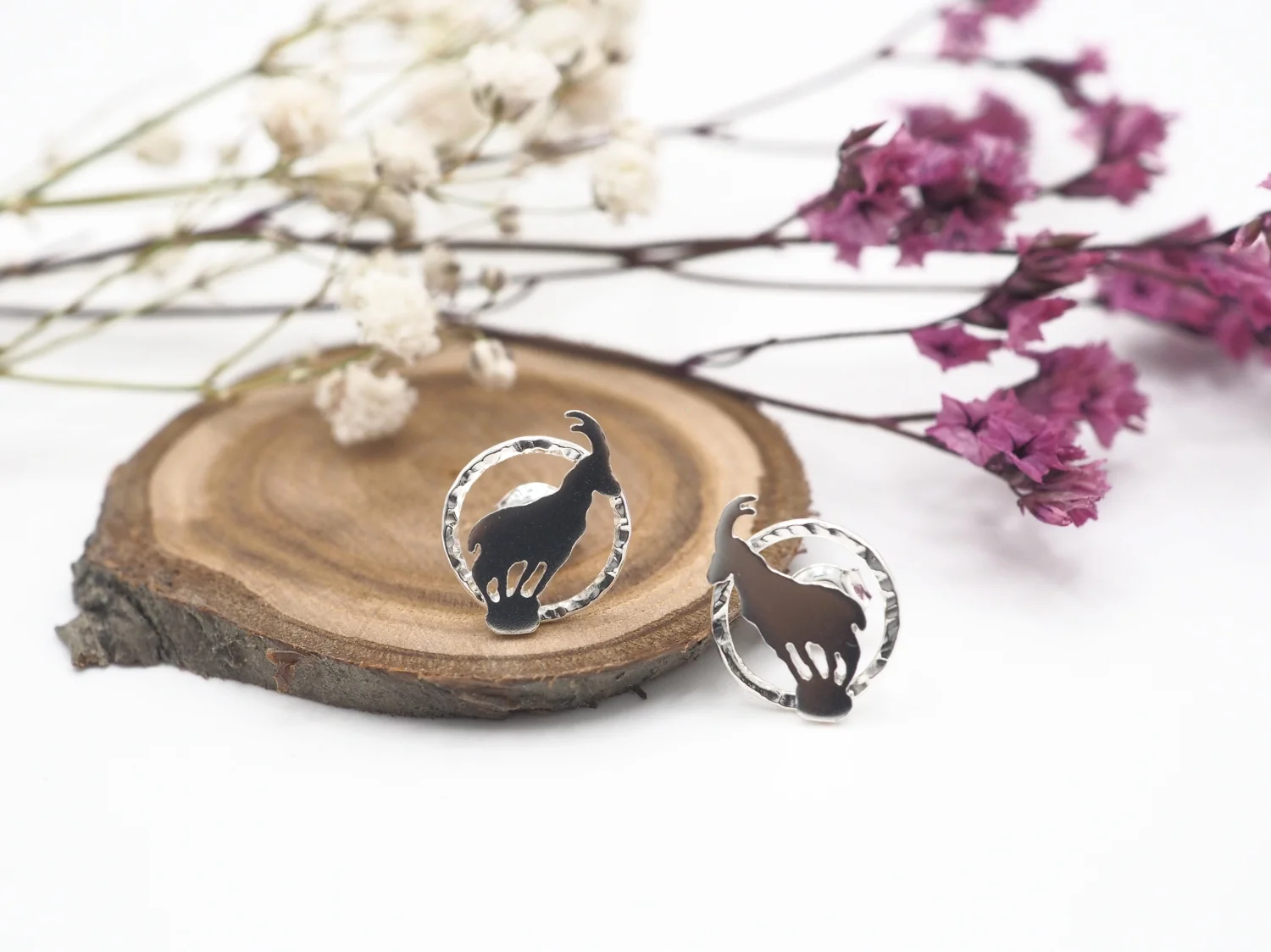 Kolczyki górskie kozice