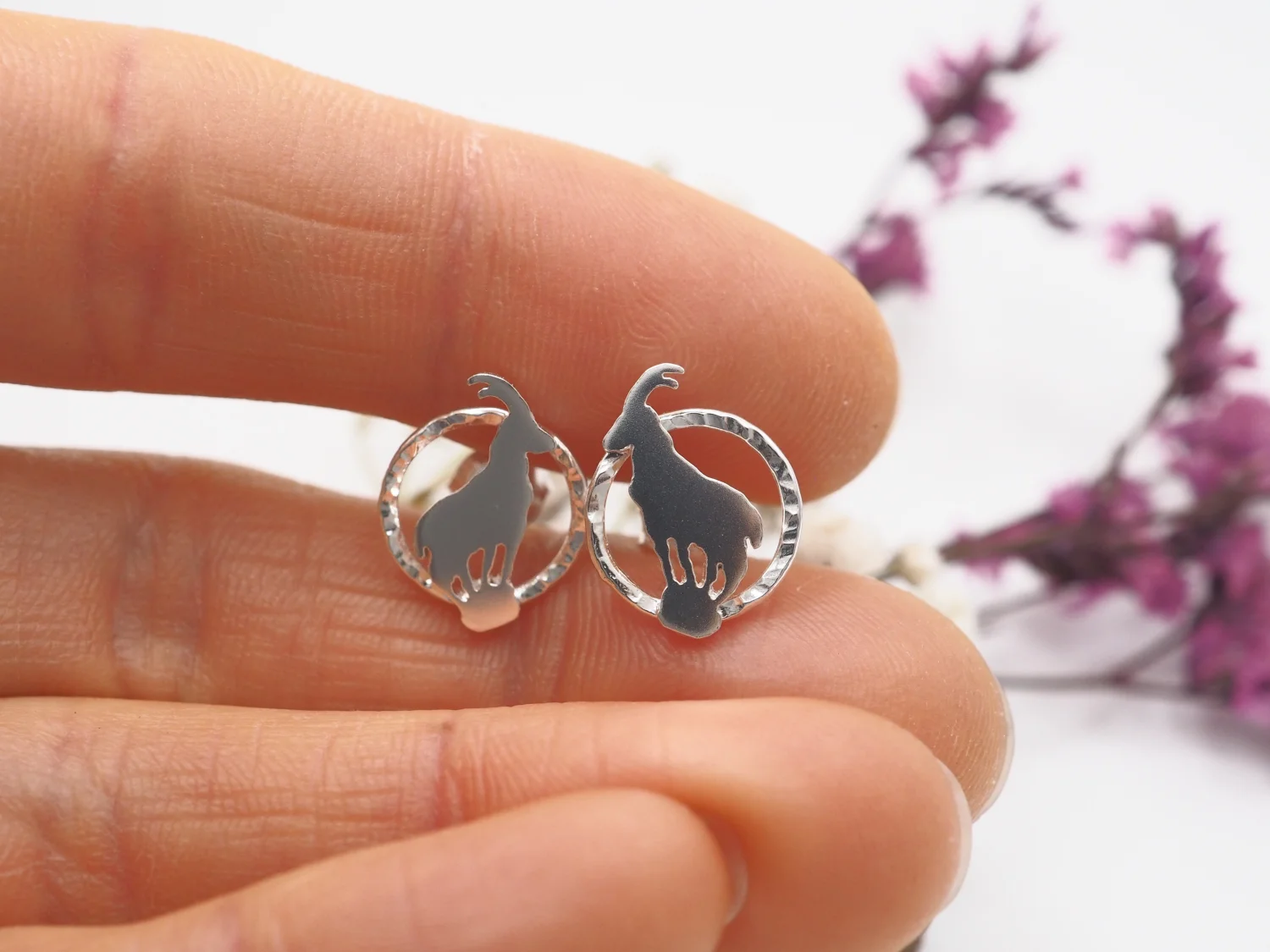 Kolczyki górskie kozice