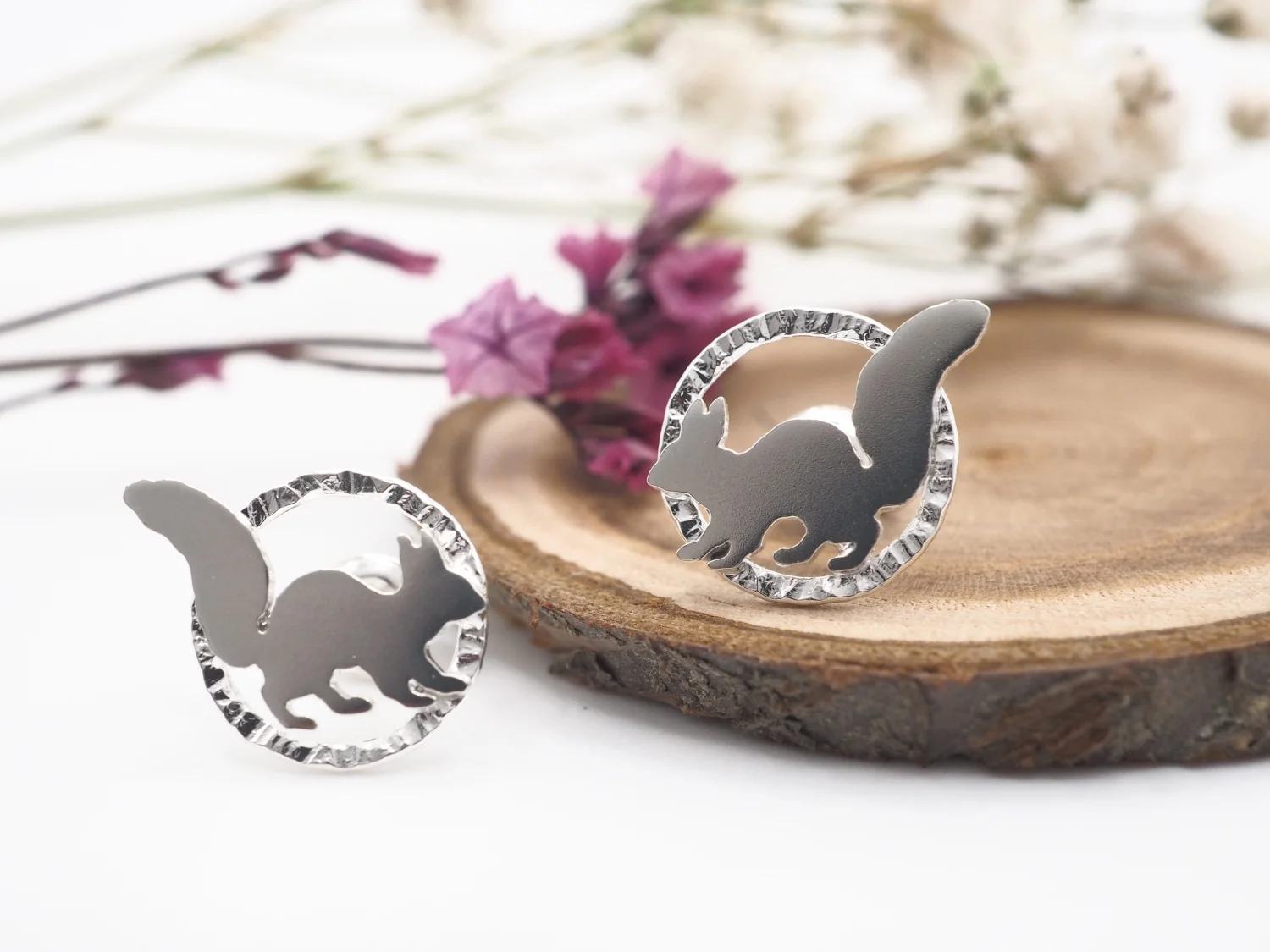 Kolczyki wiewiórki II