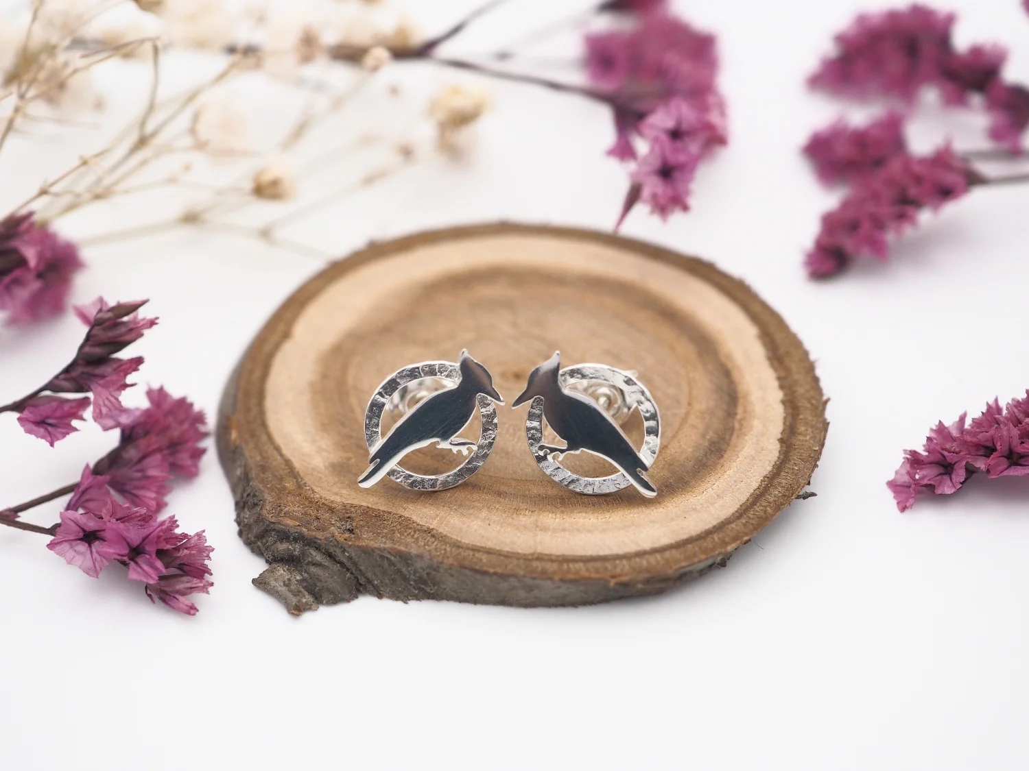 Kolczyki dzięcioły