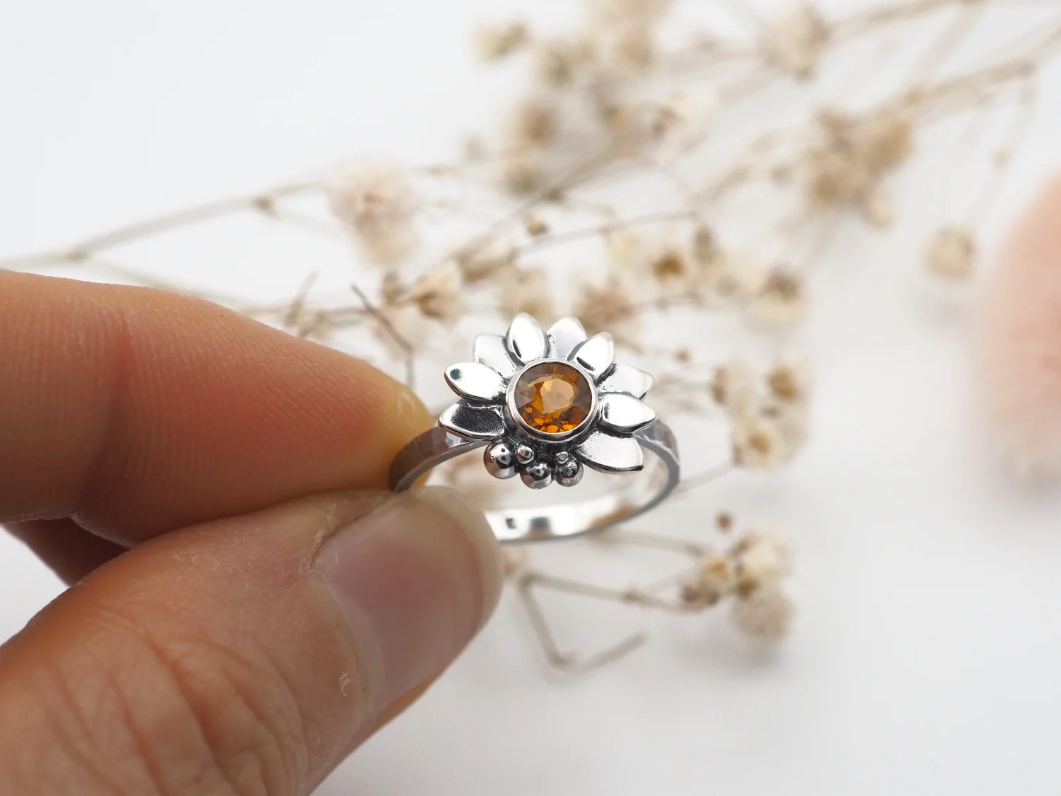 Słonecznik pierścionek