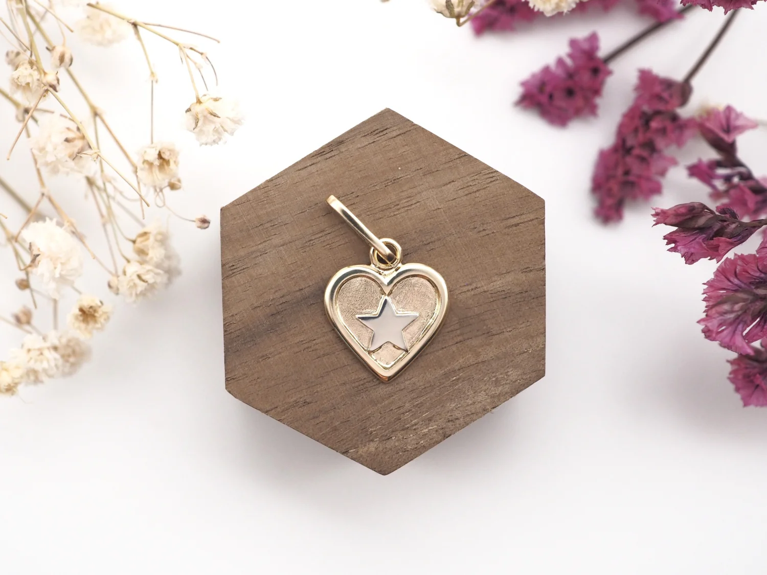 Biała Gwiazda Serce